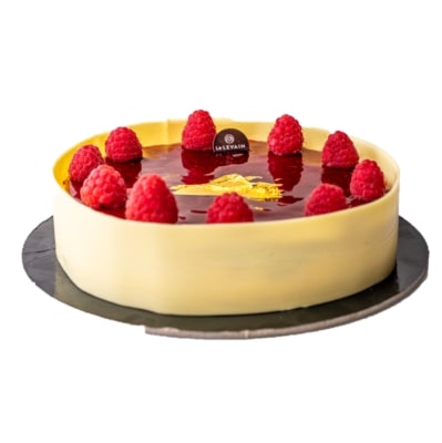 CHEESECAKE CIOCCOLATO BIANCO E LAMPONE 1,2 Kg