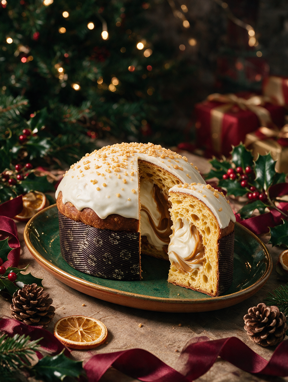 Panettone Gelato al Caramello Salato - 1,5 KG